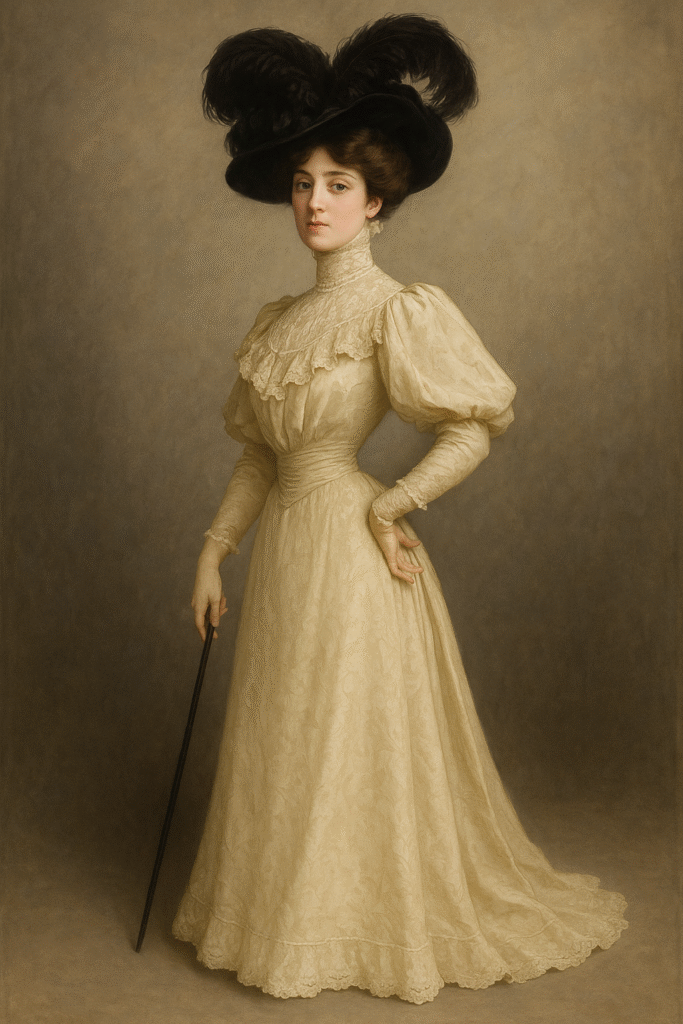 Une décennie,une mode... 20250925 1743 mode belle Époque simple compose 01k60rkpjbf67bgaqtcr97wdyr